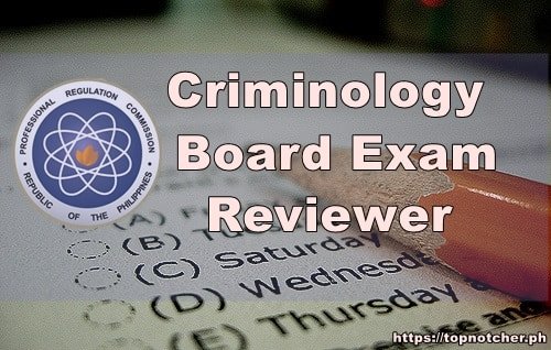 criminology board exam reviewer