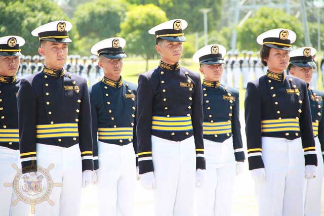PMMA cadets in formation