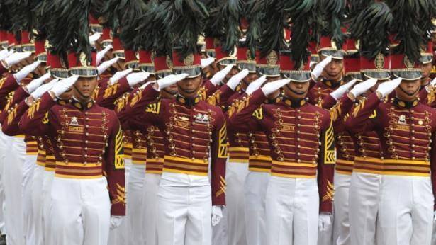 PNPA Cadets in formation