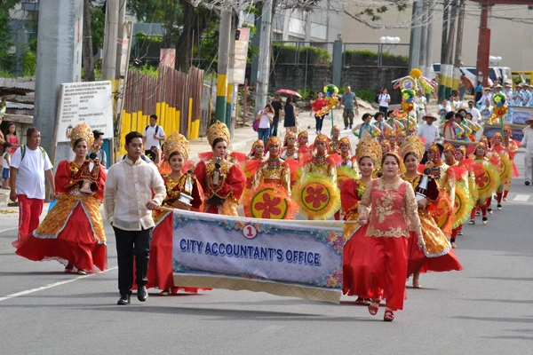 government employees in a parade