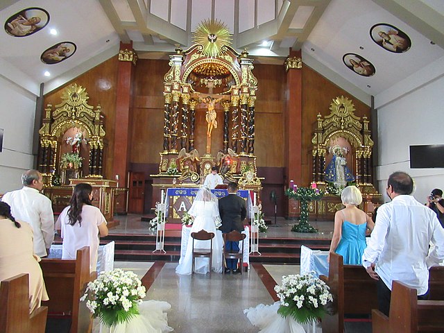 church wedding in the Philippines