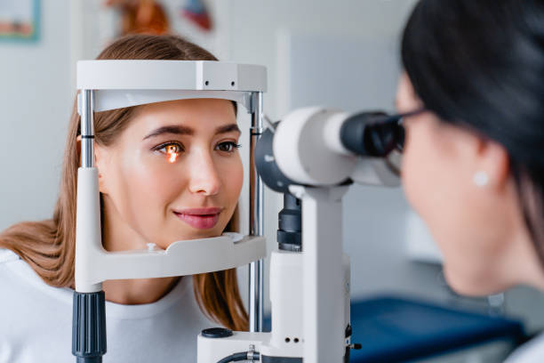 an optometrist